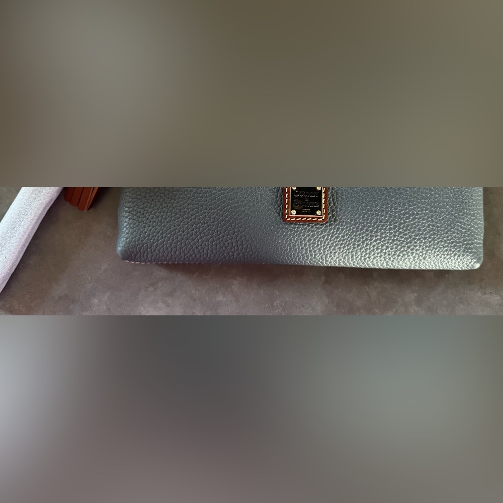 Dooney & Bourne double zip wristlet.